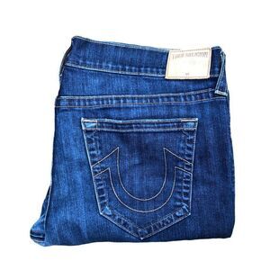 True Religion Jeans Size 40 RICKY RELAXED STRAIGHT Blue